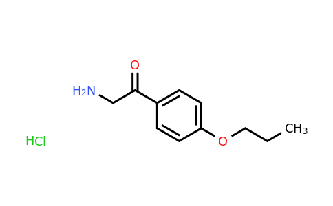 CAS 1251924-88-5 | 2-Amino-1-(4-propoxyphenyl)ethan-1-one hydrochloride