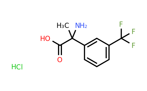 CAS 1251925-11-7 | 2-Amino-2-(3-(trifluoromethyl)phenyl)propanoic acid hydrochloride