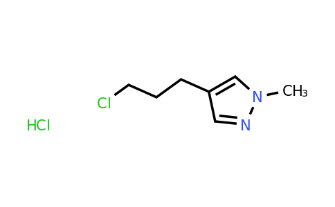 CAS 1251925-28-6 | 4-(3-Chloropropyl)-1-methyl-1H-pyrazole hydrochloride