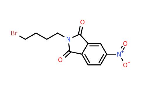 CAS 125207-39-8 | 2-(4-Bromobutyl)-5-nitroisoindoline-1,3-dione