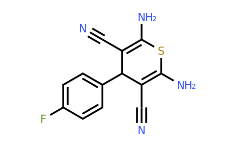 CAS 125240-16-6 | 2,6-Diamino-4-(4-fluorophenyl)-4H-thiopyran-3,5-dicarbonitrile