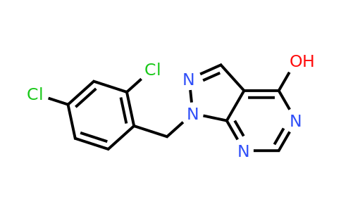 CAS 125240-57-5 | 1-[(2,4-dichlorophenyl)methyl]-1H-pyrazolo[3,4-d]pyrimidin-4-ol