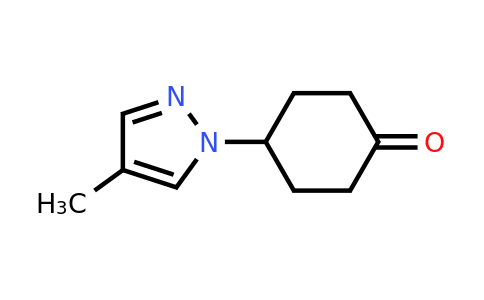 CAS 1252607-48-9 | 4-(4-methyl-1H-pyrazol-1-yl)cyclohexan-1-one