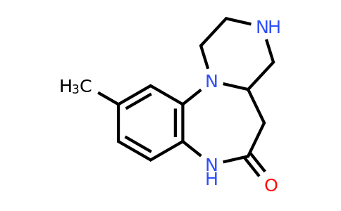 10-Methyl-1,2,3,4,4a,5-hexahydrobenzo[b]pyrazino[1,2-d][1,4]diazepin-6(7H)-one