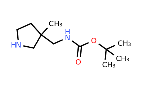 CAS 125290-87-1 | Tert-butyl (3-methylpyrrolidin-3-YL)methylcarbamate