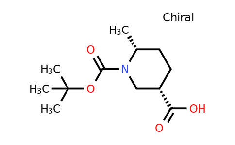 CAS 1253200-92-8 | (3S,6R)-1-[(tert-butoxy)carbonyl]-6-methylpiperidine-3-carboxylic acid
