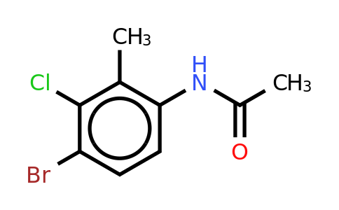 CAS 125328-80-5 | N-(4-bromo-3-chloro-2-methylphenyl)acetamide