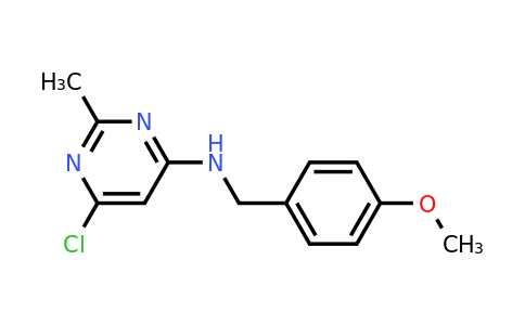 CAS 1253574-21-8 | 6-Chloro-N-(4-methoxybenzyl)-2-methylpyrimidin-4-amine