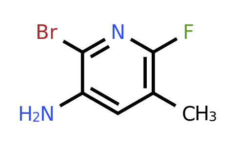 CAS 1253654-77-1 | 2-bromo-6-fluoro-5-methyl-pyridin-3-amine