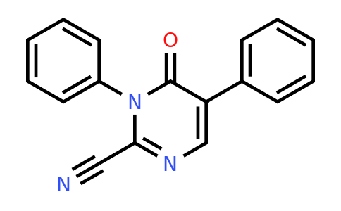 CAS 1253786-32-1 | 6-Oxo-1,5-diphenyl-1,6-dihydropyrimidine-2-carbonitrile