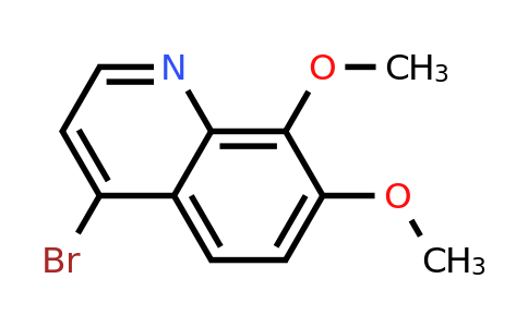 CAS 1253789-70-6 | 4-Bromo-7,8-dimethoxyquinoline