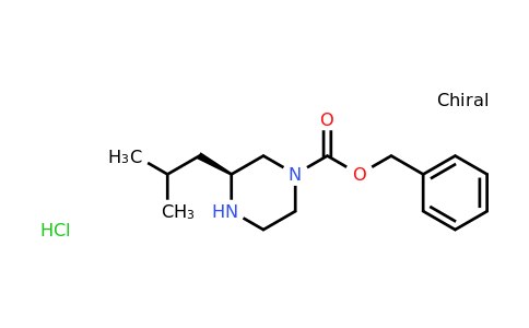 CAS 1253790-03-2 | (S)-Benzyl 3-isobutylpiperazine-1-carboxylate hydrochloride