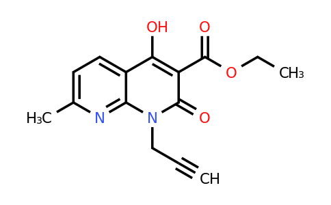 CAS 1253791-04-6 | Ethyl 4-hydroxy-7-methyl-2-oxo-1-(prop-2-ynyl)-1,2-dihydro-1,8-naphthyridine-3-carboxylate