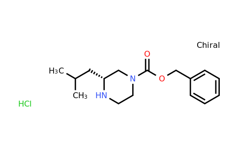 CAS 1253791-13-7 | (R)-Benzyl 3-isobutylpiperazine-1-carboxylate hydrochloride