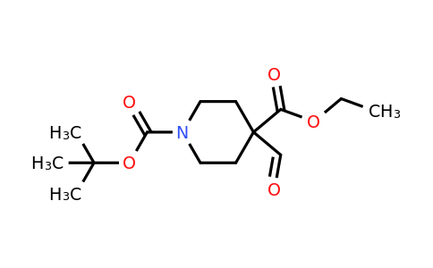 CAS 1253791-57-9 | 1-tert-Butyl 4-ethyl 4-formylpiperidine-1,4-dicarboxylate
