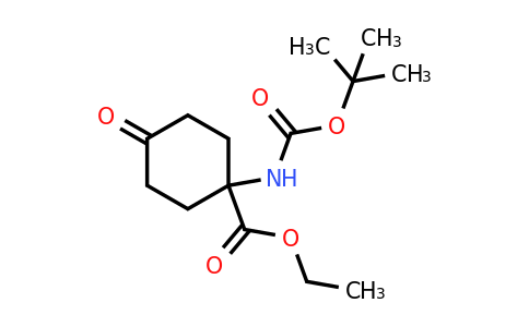 CAS 1253791-63-7 | Ethyl 1-(tert-butoxycarbonylamino)-4-oxocyclohexanecarboxylate