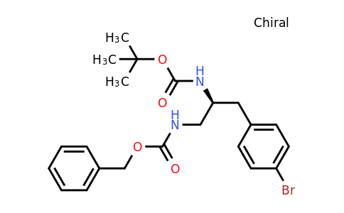 CAS 1253791-76-2 | (S)-1-Cbz-amino-2-Boc-amino-3-(4-Br-phenyl)-propane