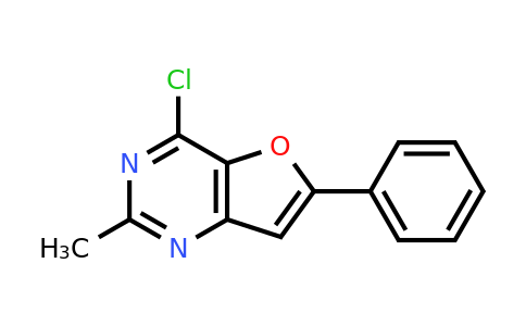 CAS 1253791-81-9 | 4-Chloro-2-methyl-6-phenylfuro[3,2-D]pyrimidine