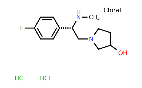 CAS 1253792-19-6 | 1-((S)-2-(4-Fluorophenyl)-2-(methylamino)ethyl)pyrrolidin-3-ol dihydrochloride
