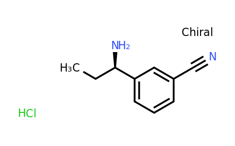 CAS 1253792-93-6 | (R)-3-(1-Aminopropyl)benzonitrile hydrochloride