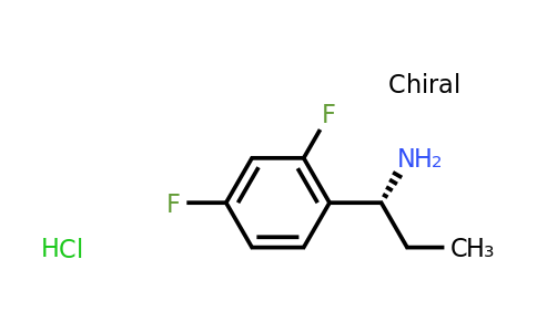 CAS 1253792-95-8 | (R)-1-(2,4-Difluorophenyl)propan-1-amine hydrochloride