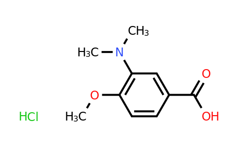 CAS 1253850-61-1 | 3-(Dimethylamino)-4-methoxybenzoic acid hydrochloride