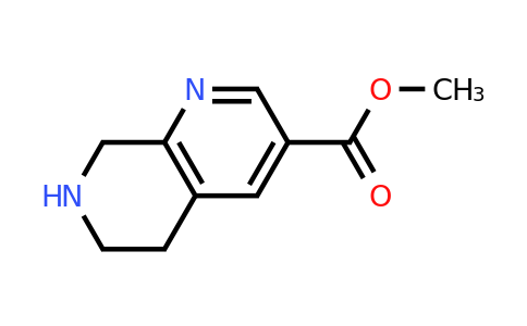 CAS 1253888-80-0 | Methyl 5,6,7,8-tetrahydro-1,7-naphthyridine-3-carboxylate