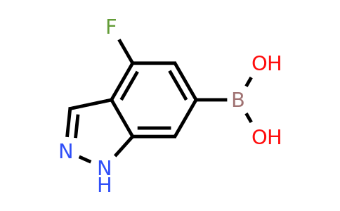 CAS 1253911-24-8 | (4-Fluoro-1H-indazol-6-yl)boronic acid