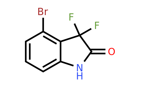 CAS 1253926-18-9 | 4-Bromo-3,3-difluoro-1,3-dihydro-2H-indol-2-one