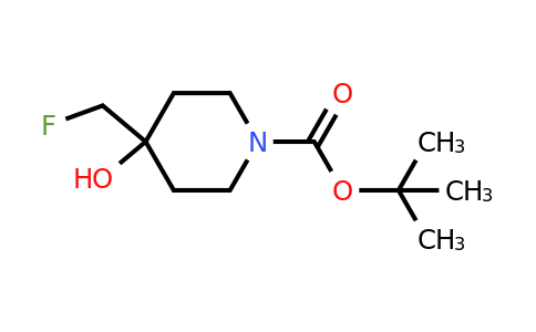 CAS 1253929-32-6 | tert-butyl 4-(fluoromethyl)-4-hydroxypiperidine-1-carboxylate