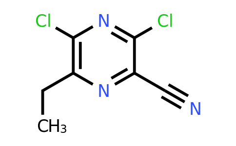 CAS 1254055-46-3 | 3,5-dichloro-6-ethylpyrazine-2-carbonitrile