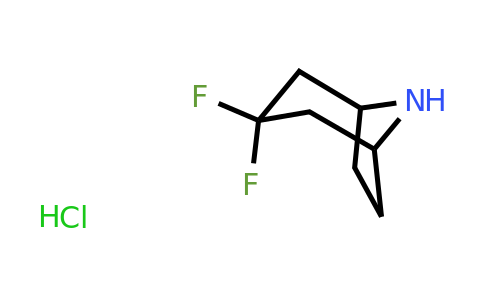 CAS 1254104-06-7 | 3,3-difluoro-8-azabicyclo[3.2.1]octane hydrochloride