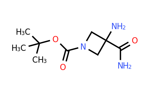 CAS 1254120-14-3 | tert-butyl 3-amino-3-carbamoylazetidine-1-carboxylate