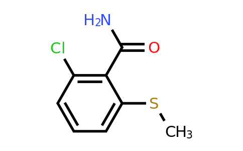 CAS 1254289-46-7 | 2-chloro-6-(methylsulfanyl)benzamide