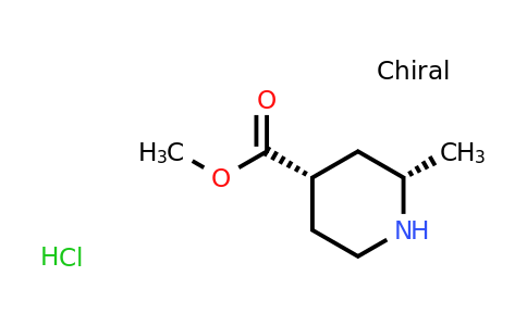 CAS 1254328-22-7 | cis-2-methylpiperidine-4-carboxylic acid methyl ester hydrochloride