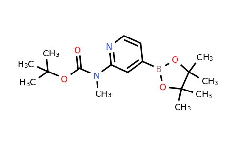 CAS 1254381-09-3 | tert-Butyl methyl(4-(4,4,5,5-tetramethyl-1,3,2-dioxaborolan-2-yl)pyridin-2-yl)carbamate