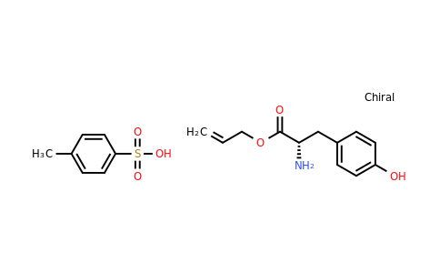 CAS 125441-05-6 | (S)-Allyl 2-amino-3-(4-hydroxyphenyl)propanoate 4-methylbenzenesulfonate