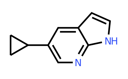 CAS 1254567-75-3 | 5-cyclopropyl-1h-pyrrolo[2,3-b]pyridine