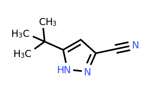CAS 1254713-47-7 | 5-tert-butyl-1H-pyrazole-3-carbonitrile