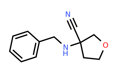 CAS 1254809-47-6 | 3-(benzylamino)oxolane-3-carbonitrile