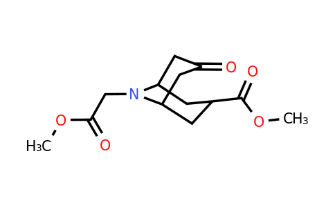 CAS 125483-28-5 | methyl 9-(2-methoxy-2-oxo-ethyl)-7-oxo-9-azabicyclo[3.3.1]nonane-3-carboxylate