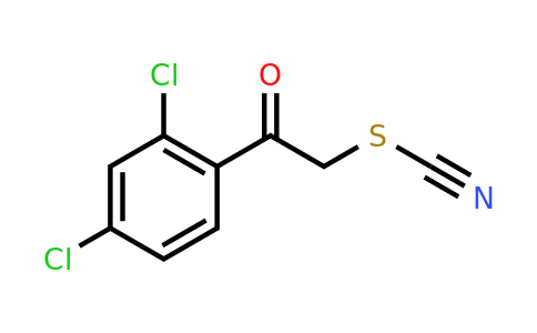 CAS 125488-14-4 | 1-(2,4-dichlorophenyl)-2-thiocyanatoethan-1-one