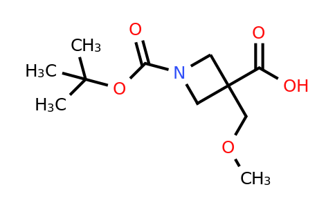 CAS 1254945-60-2 | 1-[(tert-butoxy)carbonyl]-3-(methoxymethyl)azetidine-3-carboxylic acid