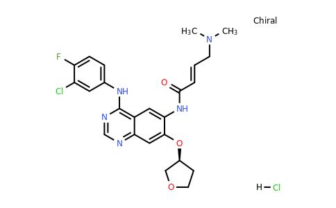 CAS 1254955-21-9 | (S)-N-(4-((3-Chloro-4-fluorophenyl)amino)-7-((tetrahydrofuran-3-yl)oxy)quinazolin-6-yl)-4-(dimethylamino)but-2-enamide hydrochloride(1:x)