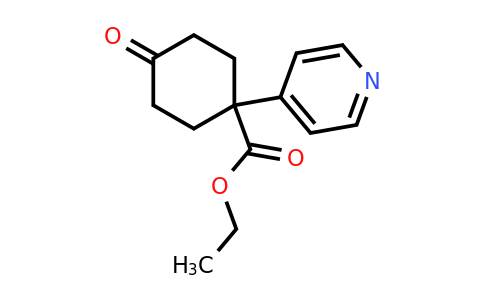 CAS 1255098-68-0 | Ethyl 4-oxo-1-(pyridin-4-yl)cyclohexanecarboxylate