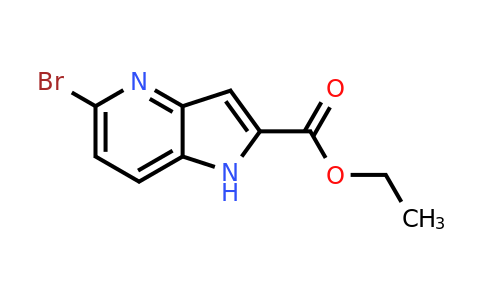 CAS 1255098-82-8 | ethyl 5-bromo-1H-pyrrolo[3,2-b]pyridine-2-carboxylate