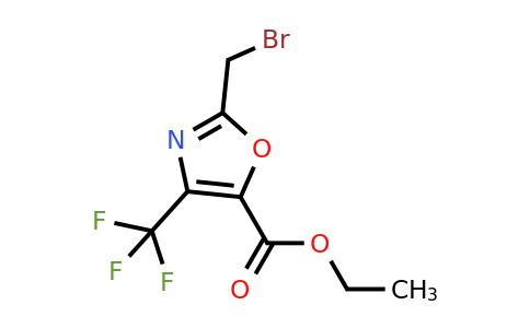 CAS 1255098-92-0 | ethyl 2-(bromomethyl)-4-(trifluoromethyl)oxazole-5-carboxylate