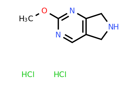 CAS 1255099-03-6 | 2-methoxy-6,7-dihydro-5H-pyrrolo[3,4-d]pyrimidine dihydrochloride