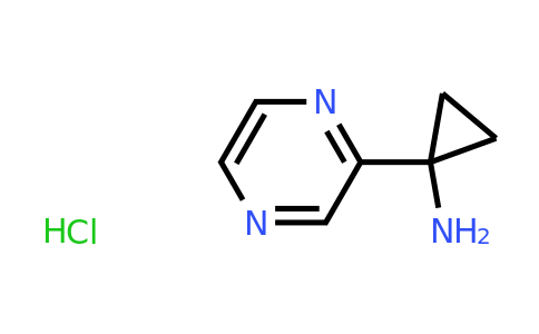CAS 1255099-26-3 | 1-(pyrazin-2-yl)cyclopropan-1-amine hydrochloride