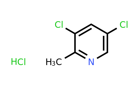 CAS 1255099-46-7 | 3,5-Dichloro-2-methylpyridine hydrochloride